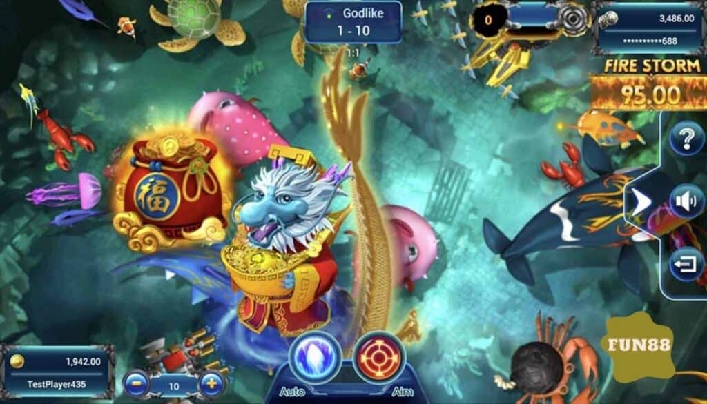 Chơi Bắn Cá Nhặt Vàng tại Fun88