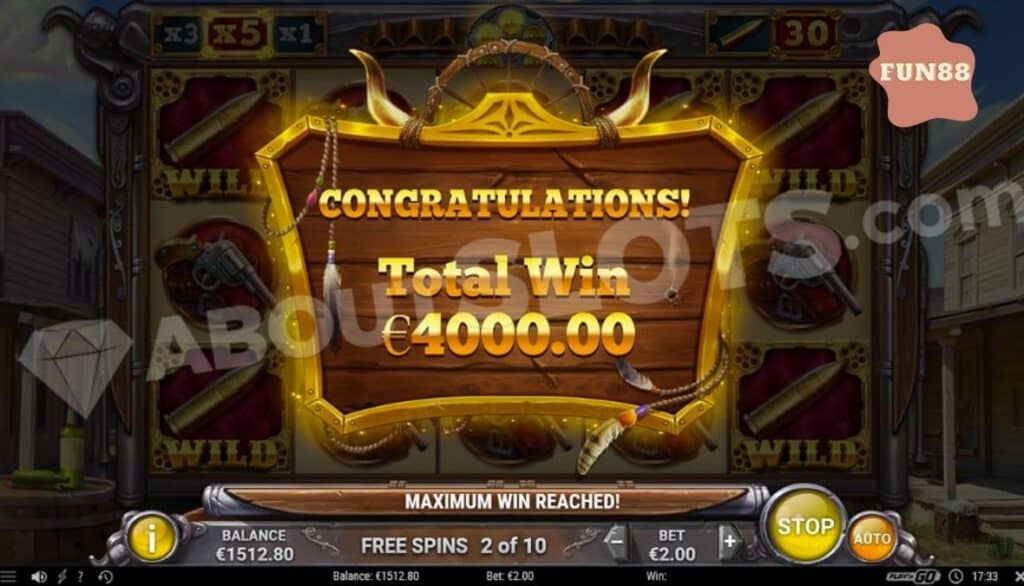 Chơi cá cược game Bandolier hoang dã Fun88