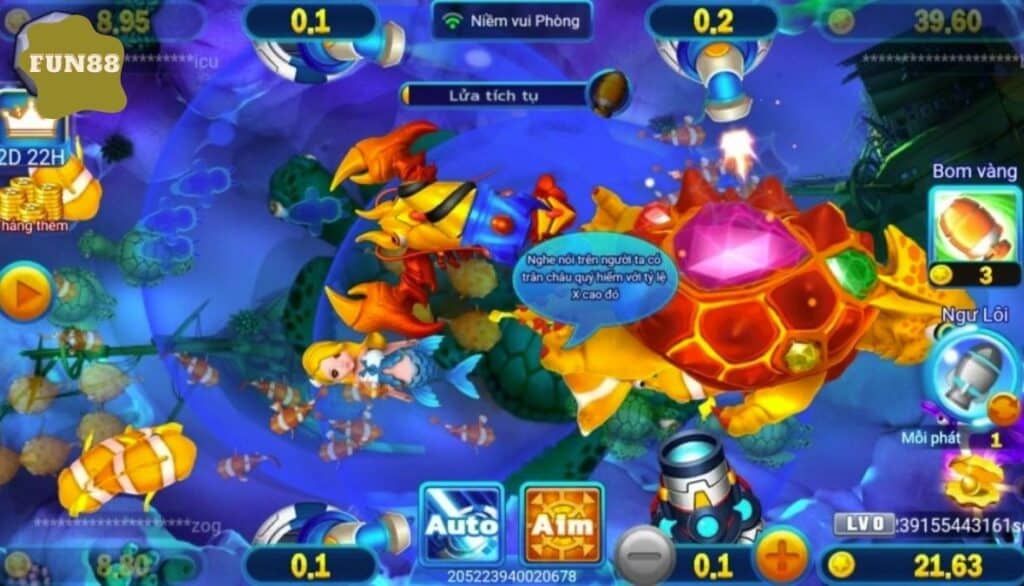 Chơi Bom Đánh Cá tại Fun88