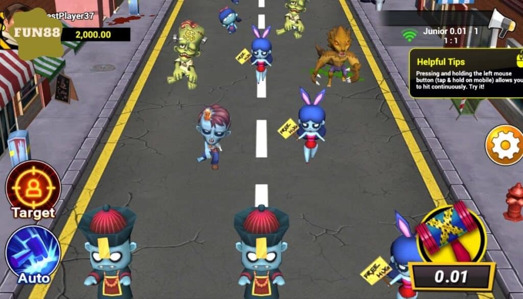 Cá cược Bữa Tiệc Zombie tại Fun88