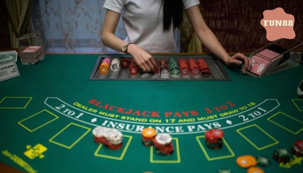 Cược Blackjack tại Fun88
