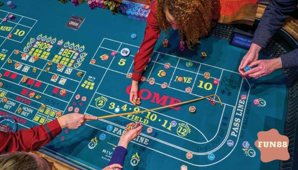 Cách cá cược Craps
