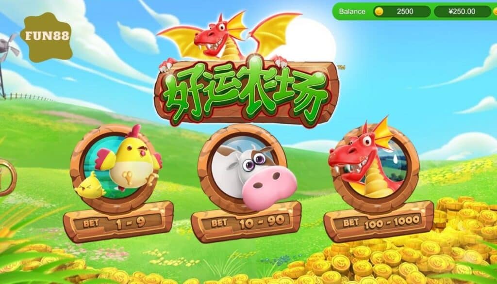 Cách chơi cá cược Fu Farm
