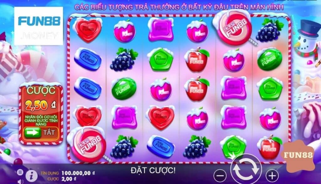 Cược Giáng sinh ngọt ngào tại Fun88
