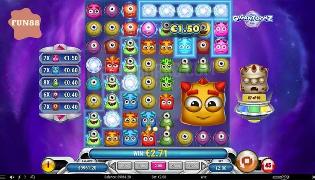 Chơi cá cược Gigantoonz Fun88