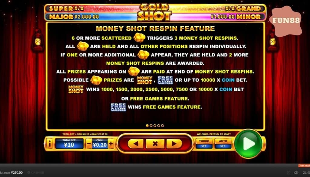 Chơi cá cược Gold Shot Fun88