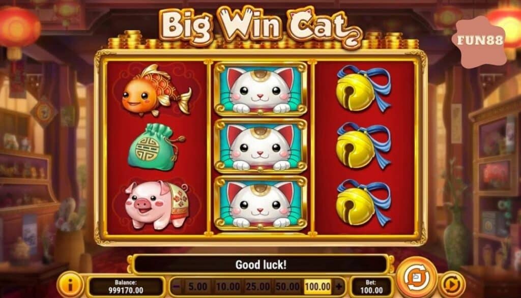 Chơi game slot Mèo thắng lớn