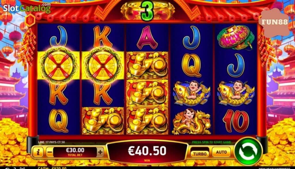 Cách chơi Năm Mới Hạnh Phúc Fun88