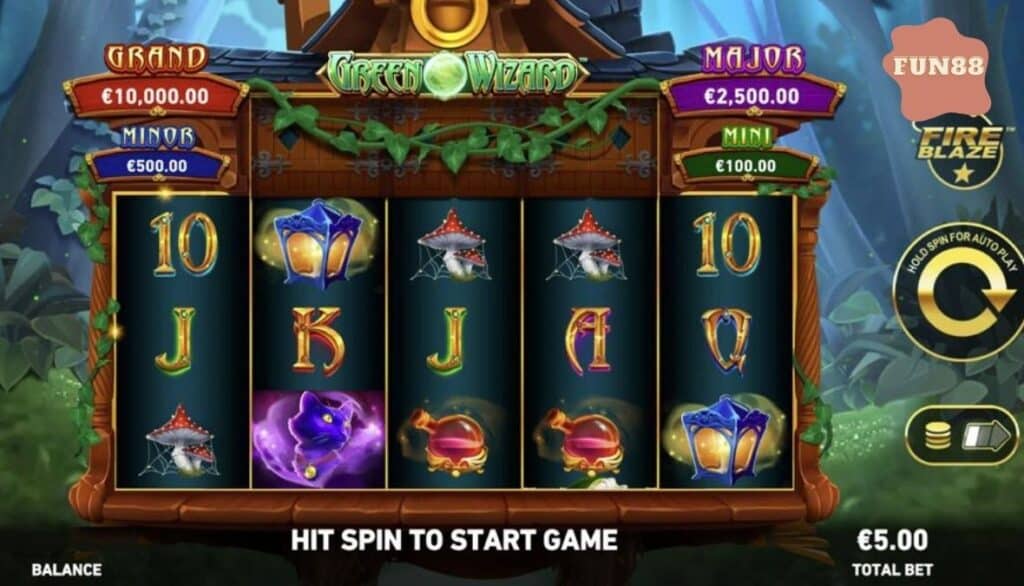 Cá cược Ngọn Lửa: Phù Thủy Xanh Fun88