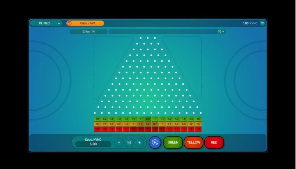 Cá cược Plinko tại Fun88
