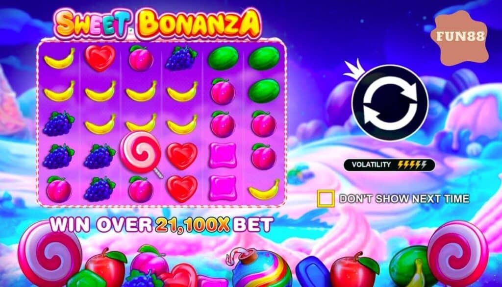 Cược Sweet Bonanza Fun88