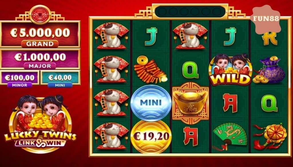 Cách chơi game Cặp song sinh may mắn vạn năng