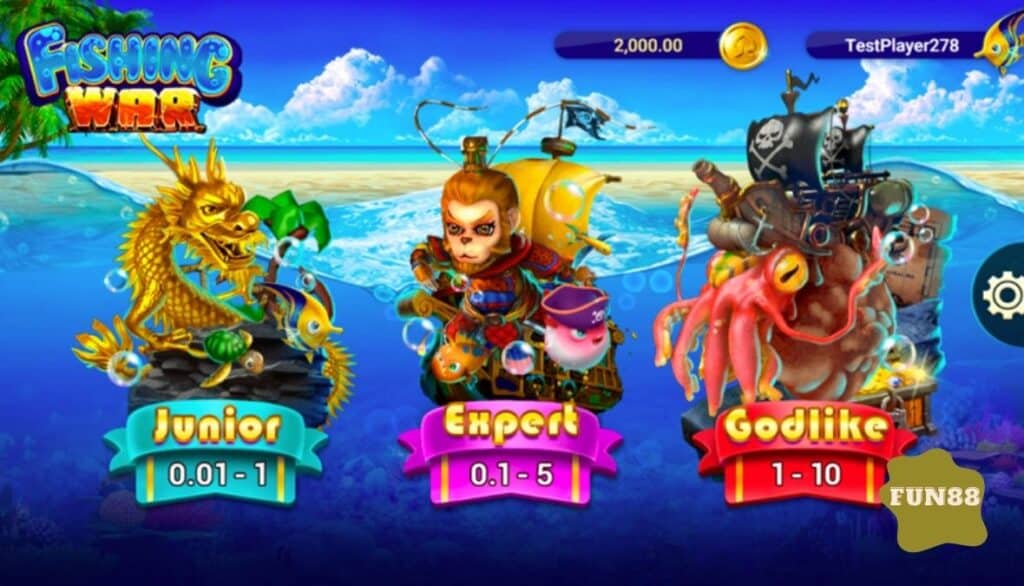 Luật chơi Đại Chiến Bắn Cá