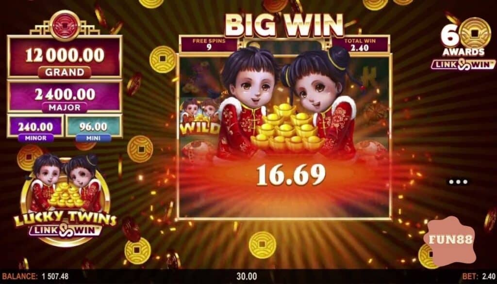 Cách chơi Lucky Twins dễ hiểu dễ thắng