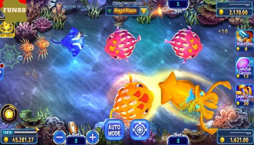 Game Siêu Sao Bắn Cá tại Fun88