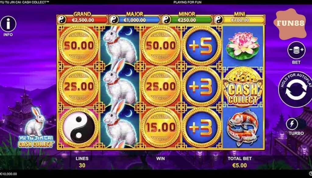 Chơi Yu Tu Jin Cai: Thưởng Tiền Mặt Fun88