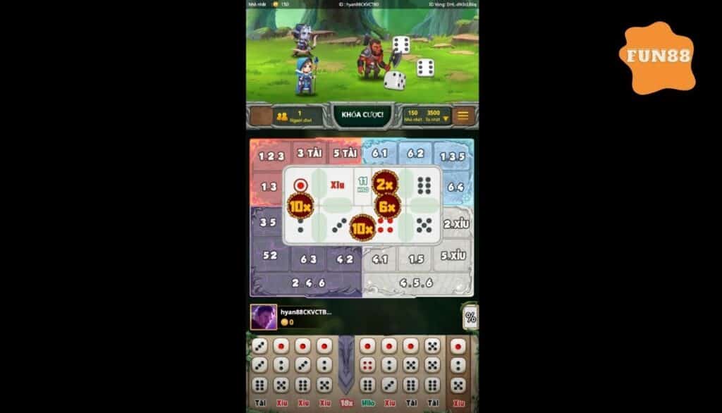 Cá cược Dota Hi-Lo Fun88