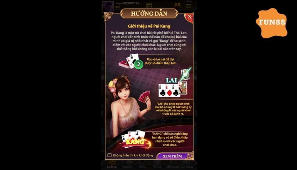 Chơi cá cược Pai Kang như thế nào