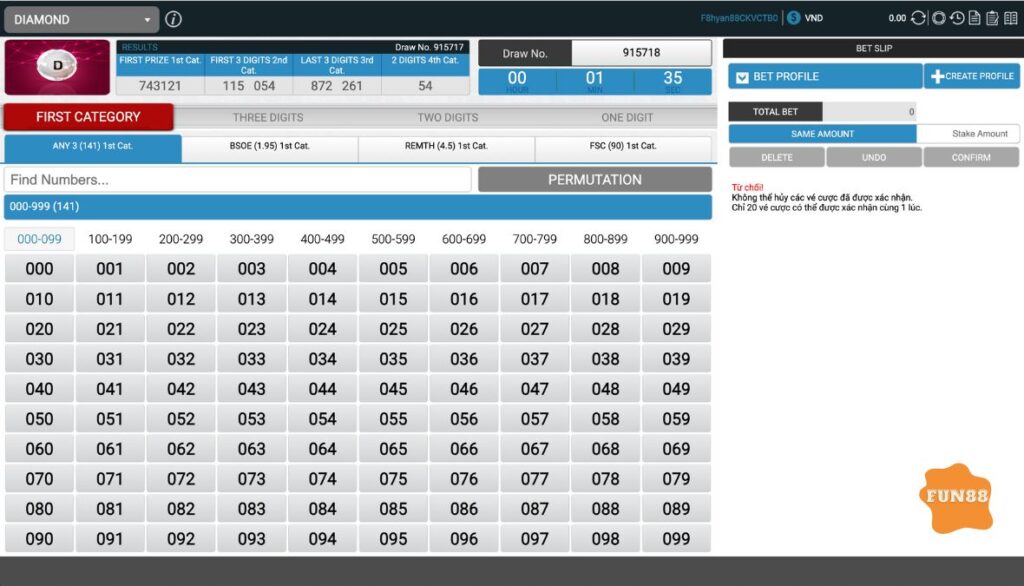 Cách chơi Lotto