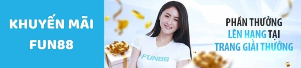 Thưởng lên hạng Fun88